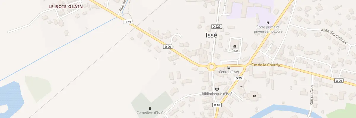 Plan du 5 Rue de la Chesnaie à Issé
