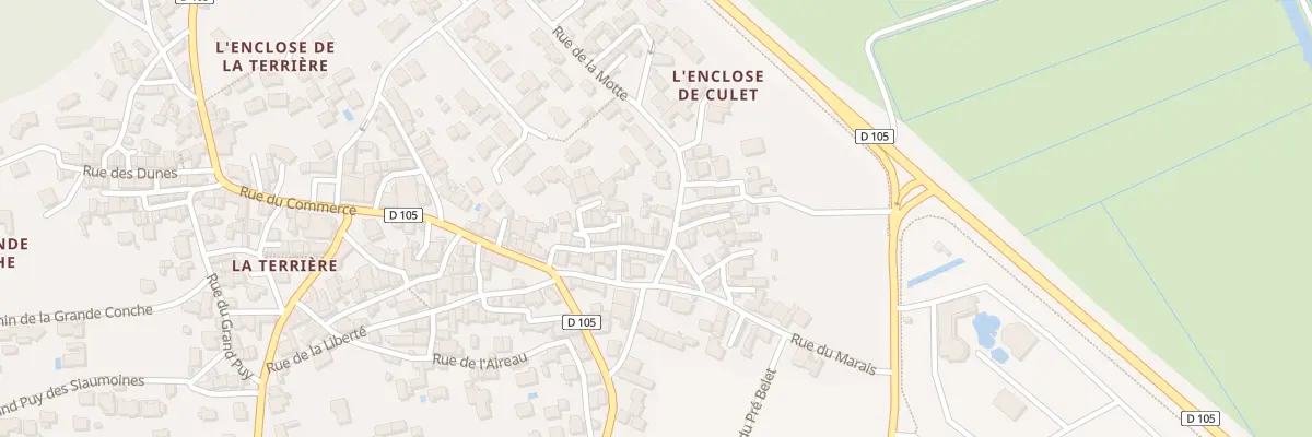 Plan du 3 Rue de la motte à La Tranche-sur-Mer