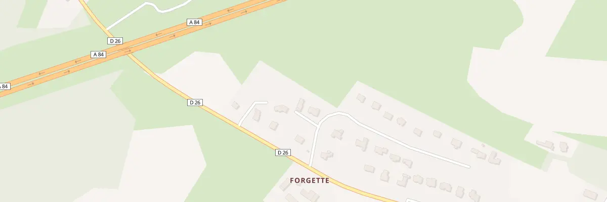 Plan du 3 Le Rocher de Forgette à Gosné