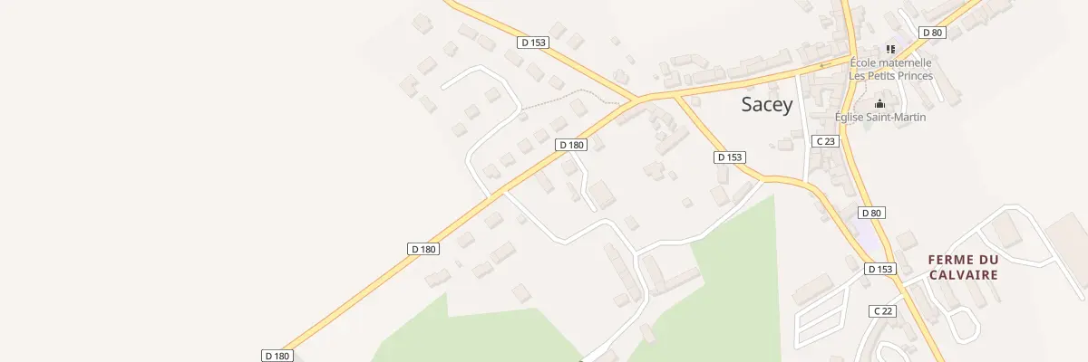 Plan du 7 Rue du Guesclin à Sacey