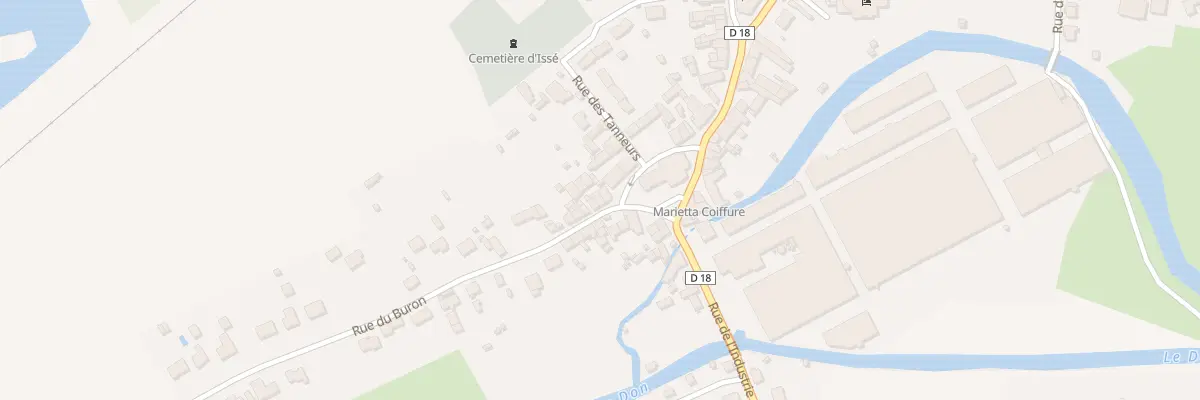 Plan du 4 Rue du Buron à Issé