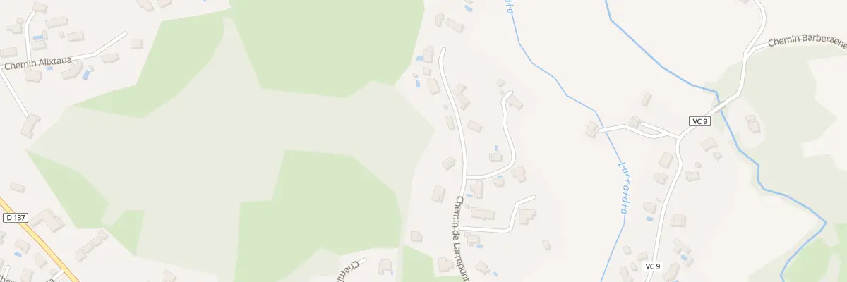 Plan du 639 Che Larrepunta Vc21 à Villefranque