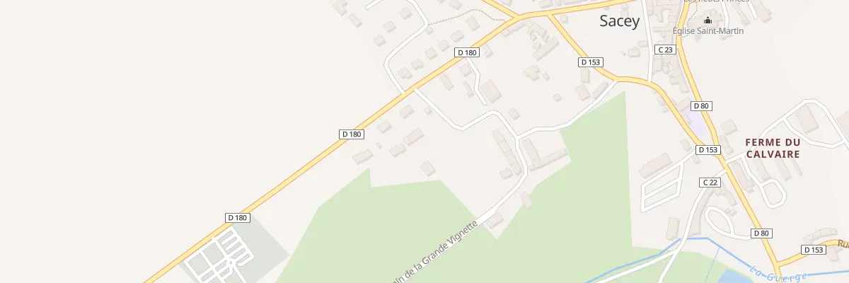 Plan du 3 Rue des Lys à Sacey