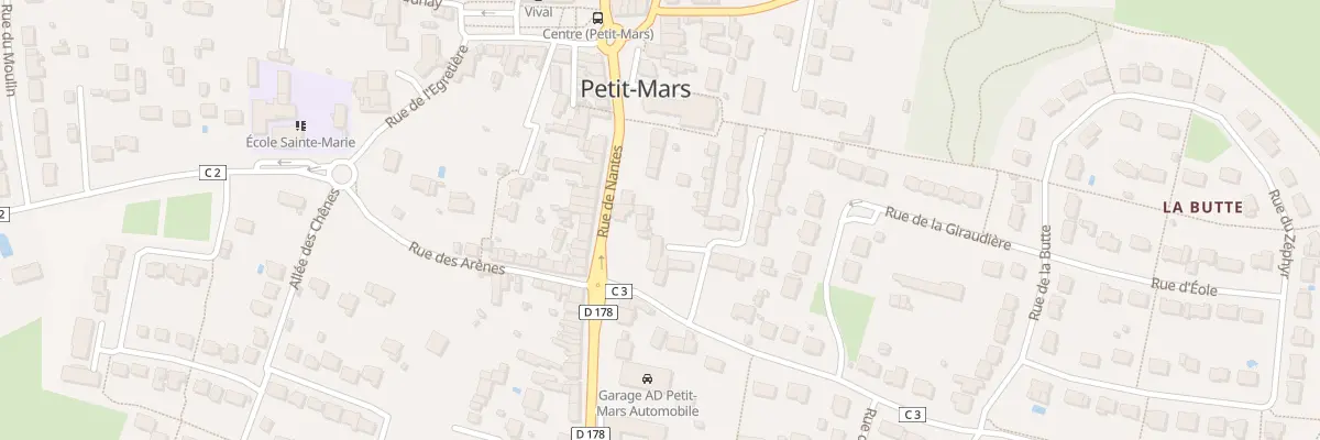 Plan du 9 Rue de Nantes à Petit-Mars