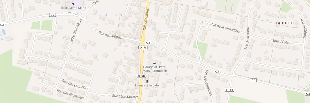 Plan du 15 Rue de Nantes à Petit-Mars