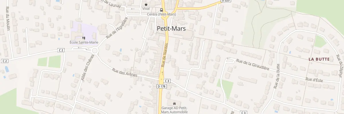Plan du 7 Rue de Nantes à Petit-Mars