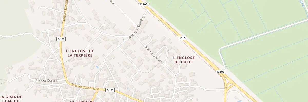 Plan du 44A Rue de la motte à La Tranche-sur-Mer