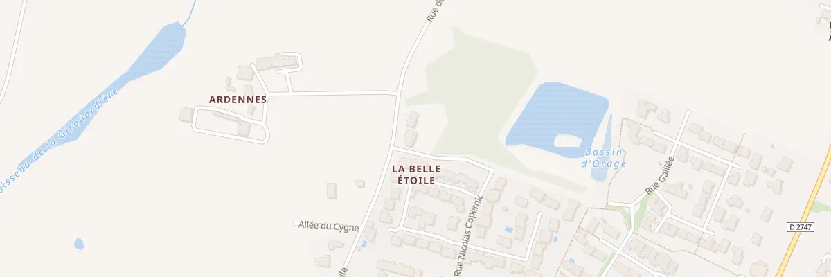 Plan du 5634 La Belle Étoile à Aubigny-Les Clouzeaux