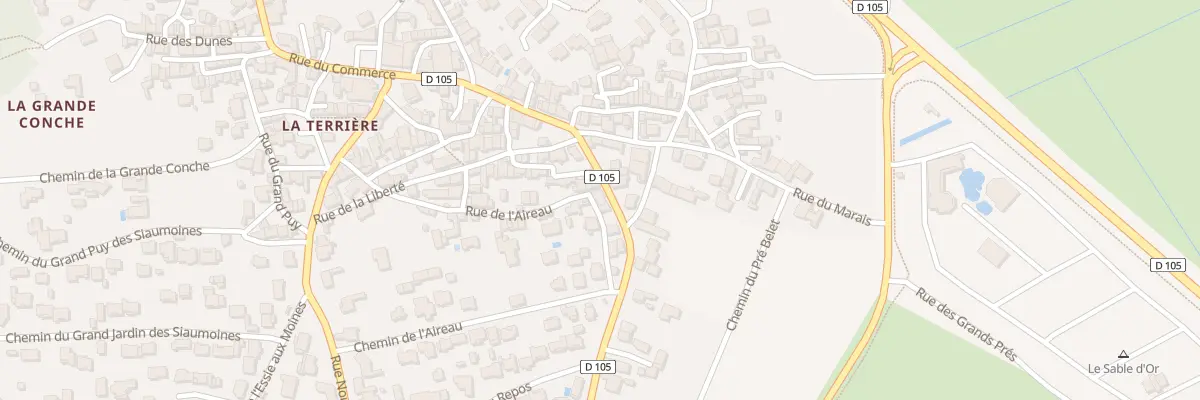 Plan du 7 Rue de l’aireau à La Tranche-sur-Mer