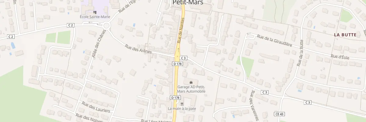 Plan du 13 Rue de Nantes à Petit-Mars