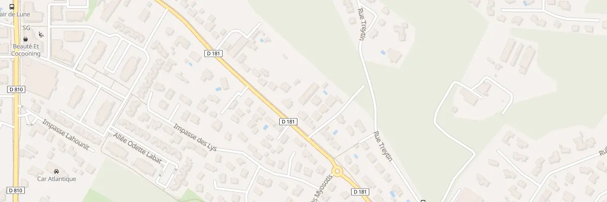 Plan du 58 Av Salvador Allende à Tarnos