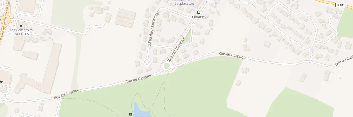 Plan du 32 Rue des Platanes à Tarnos