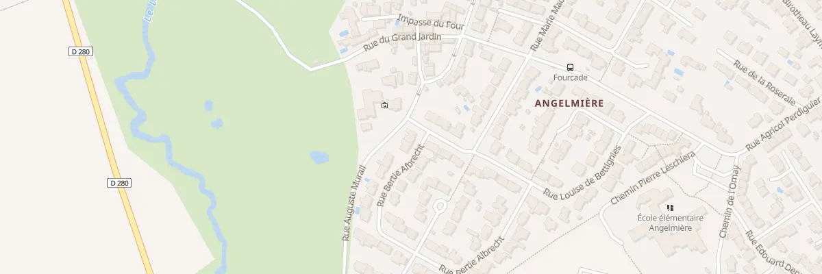 Plan du 4 Rue bertie albrecht à La Roche-sur-Yon