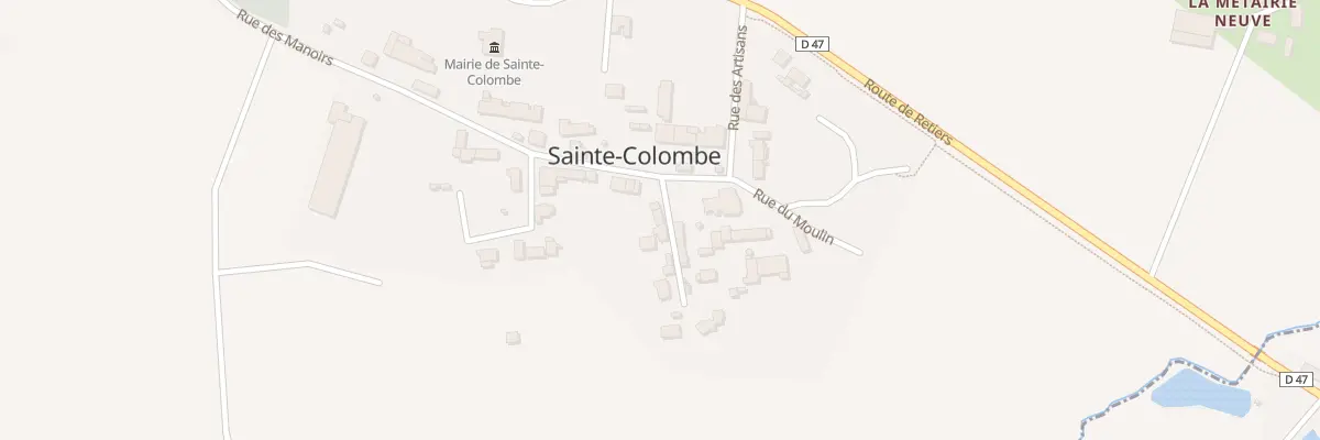 Plan du 4 Impasse du Pré Doré à Sainte-Colombe