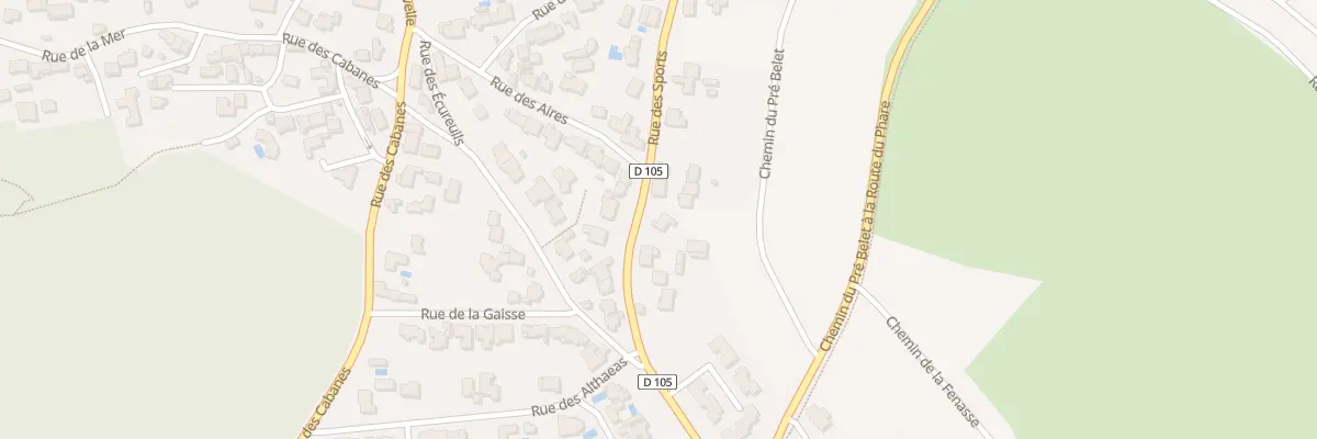 Plan du 53 Rue des sports à La Tranche-sur-Mer
