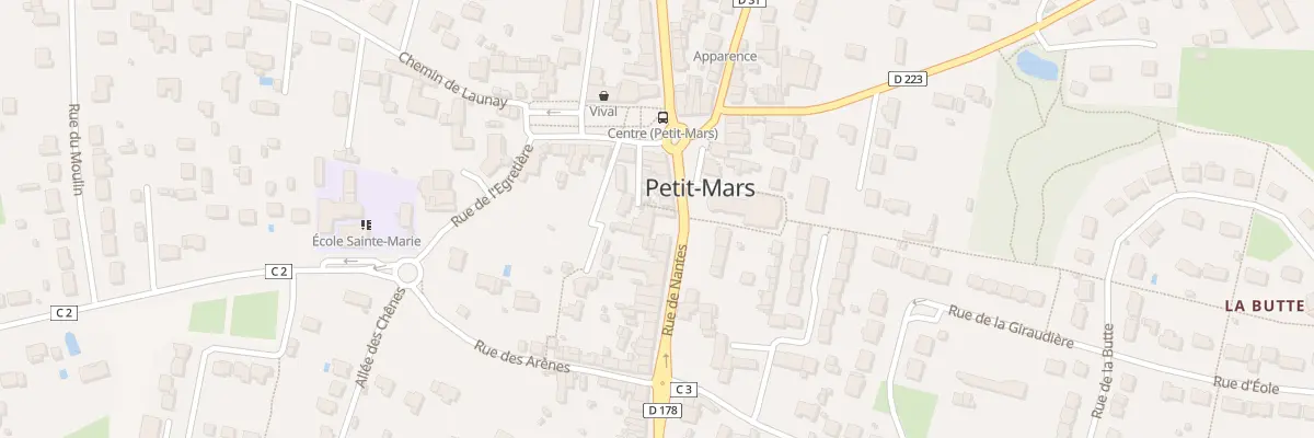 Plan du 4 Rue de Nantes à Petit-Mars
