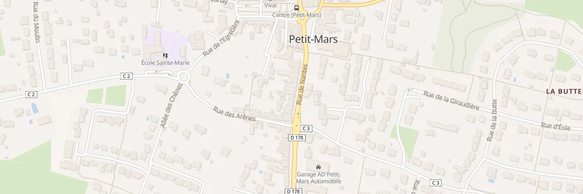 Plan du 20 Rue de Nantes à Petit-Mars