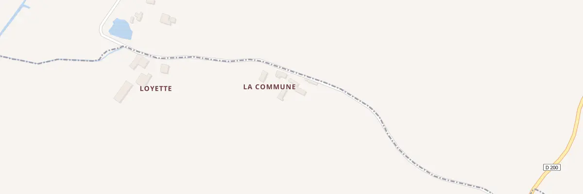 Plan du 5082 La Commune à Aucey-la-Plaine