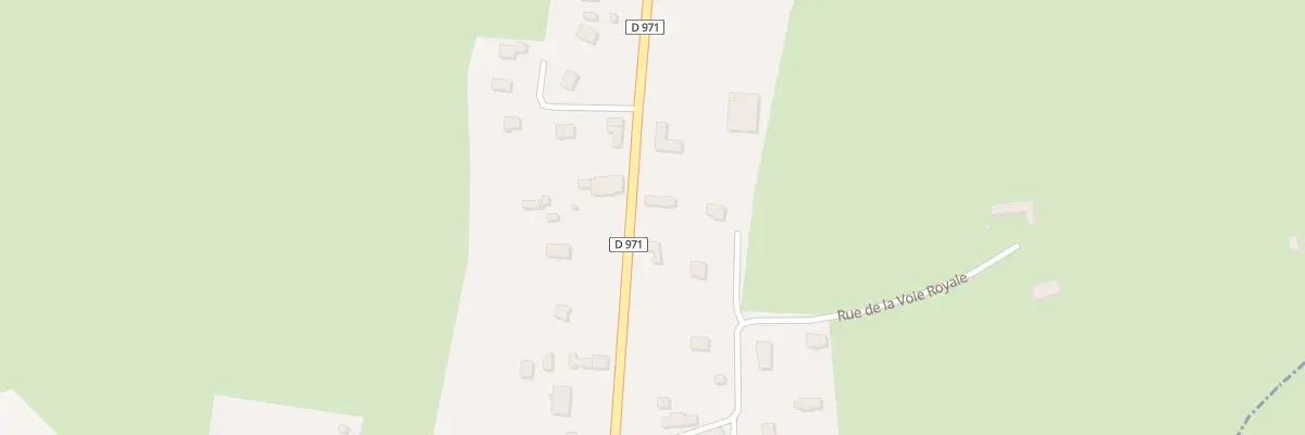 Plan du 25 Rue de la Voie Royale à Orval sur Sienne