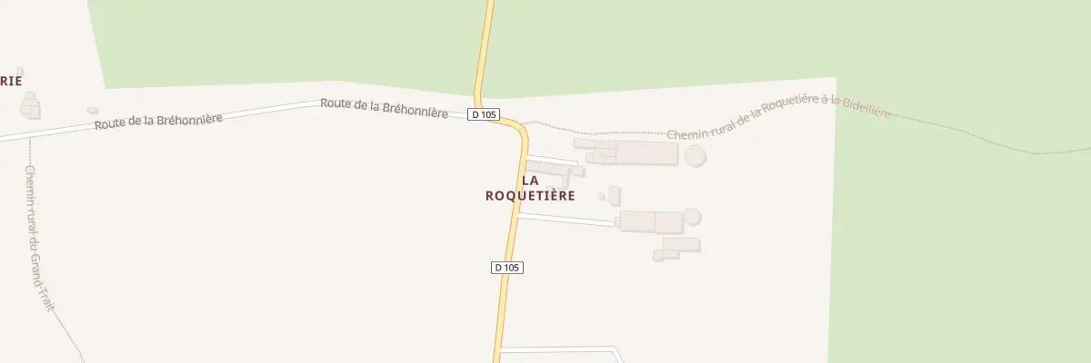 Plan du 2 La Roquetiere à Saint-Jean-des-Champs