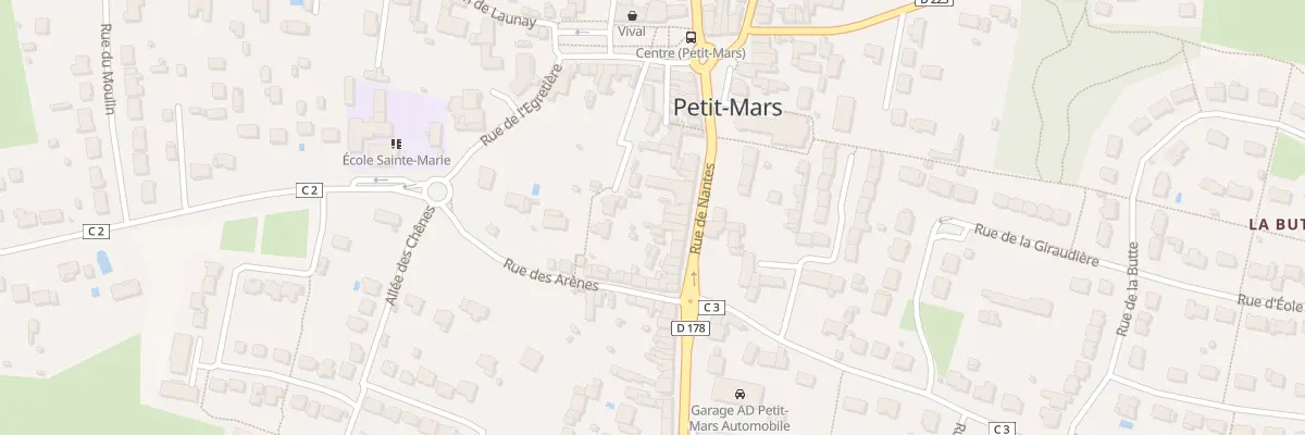 Plan du 16 Rue de Nantes à Petit-Mars