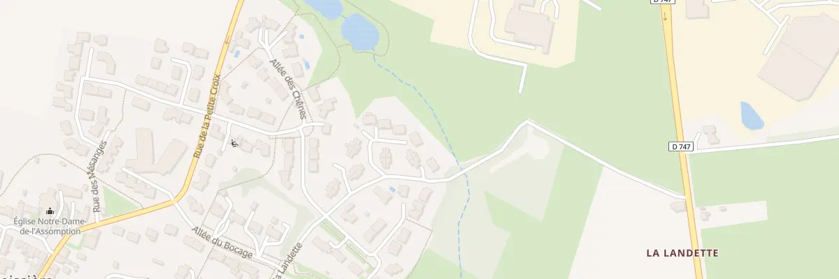 Plan du 10 Imp des ROSEAUX à La Boissière-des-Landes