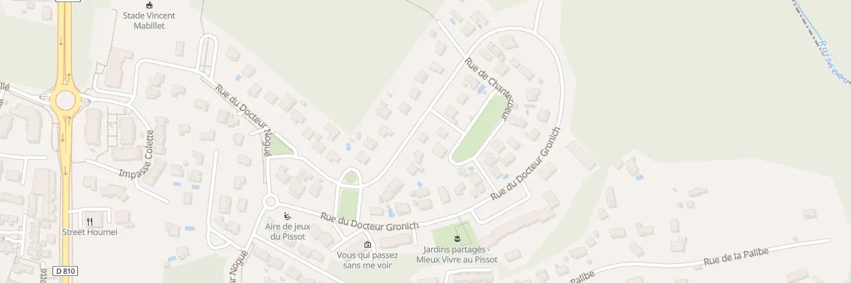Plan du 36 Rue du Docteur Gronich à Tarnos