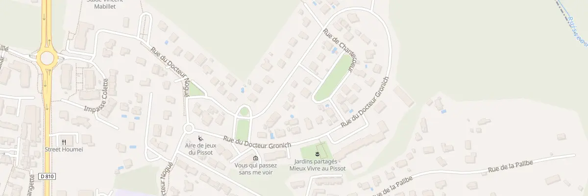 Plan du 38 Rue du Docteur Gronich à Tarnos