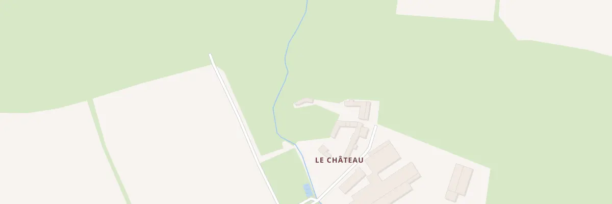 Plan du 5033 Le Chateau à Laulne