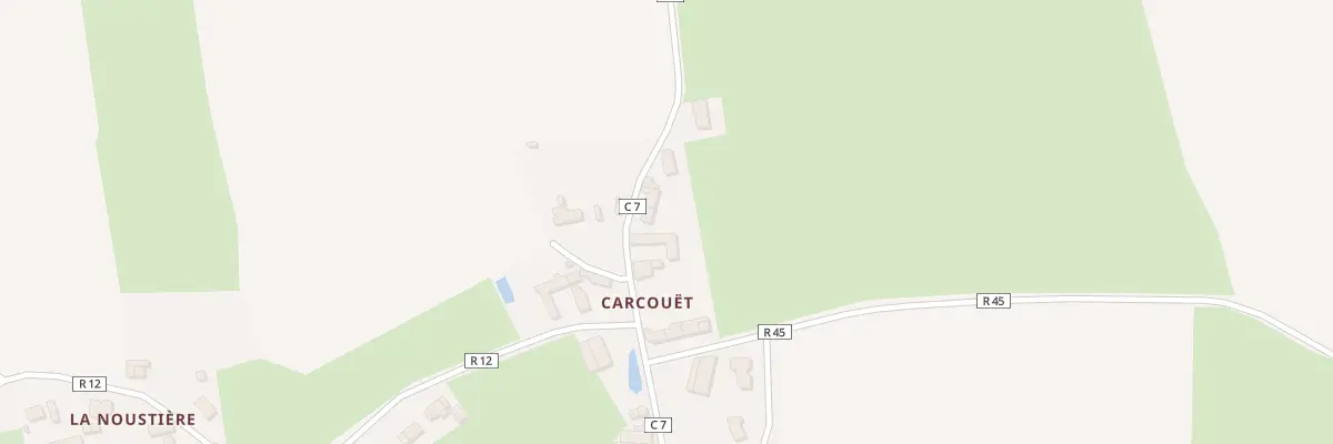 Plan du 20 Carcouet aux Touches