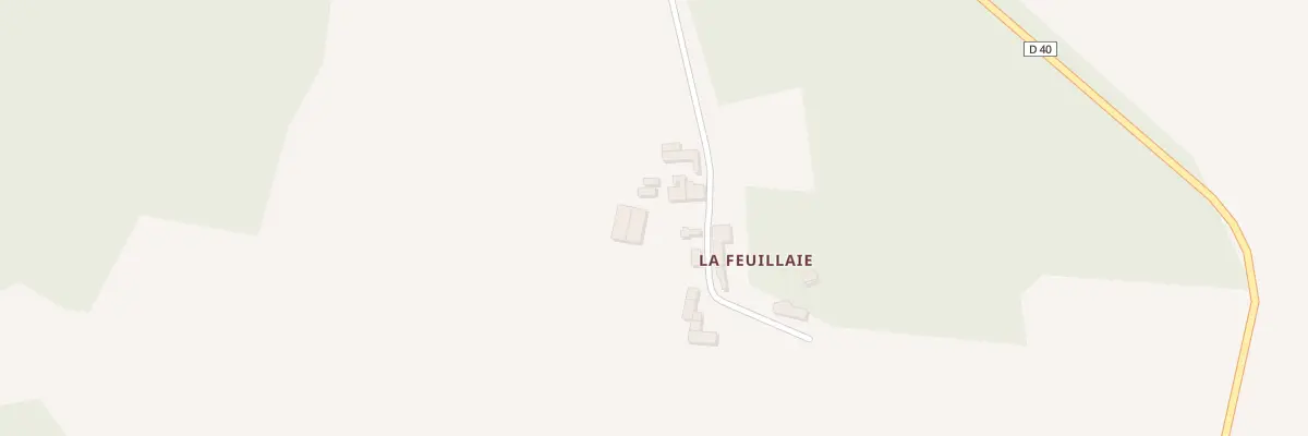 Plan du 112 La Feuillaie à Saint-Aubin-des-Châteaux
