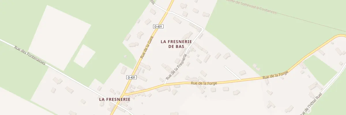 Plan du 3 Rue de la Fresnerie à Millières