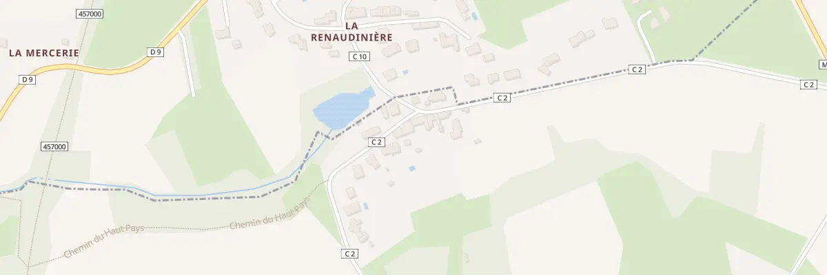 Plan du 18 Rue de la Renaudinière à Carquefou