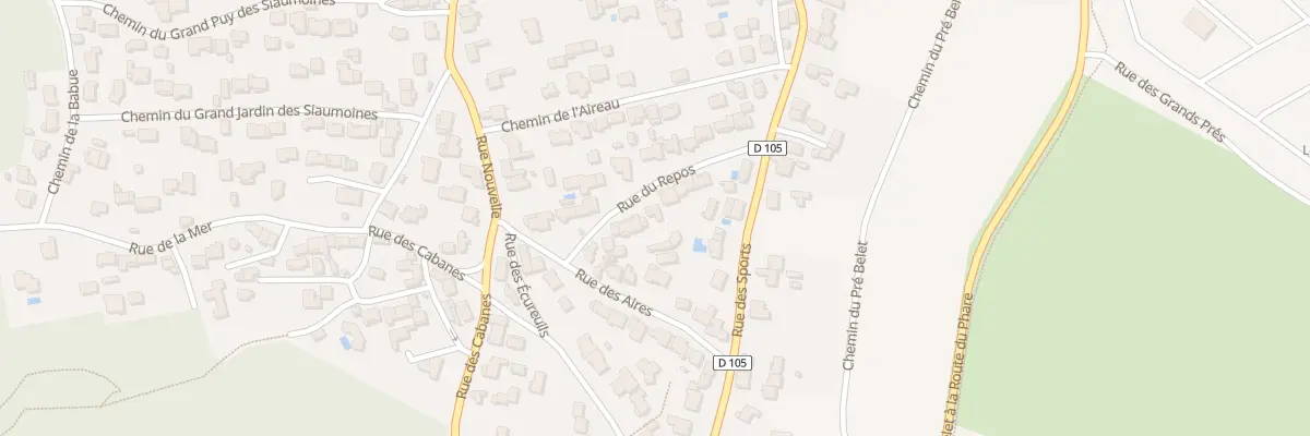 Plan du 7 Rue du repos à La Tranche-sur-Mer