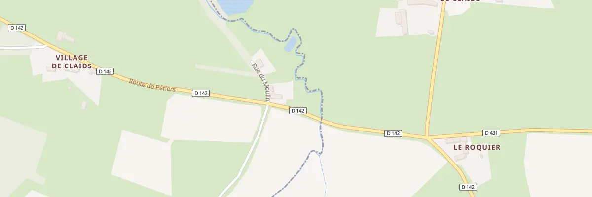 Plan du 9 Rte de Periers à Vesly