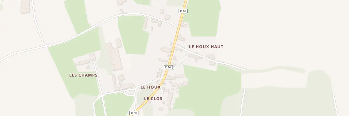 Plan du 22 Le Houx à Abbaretz