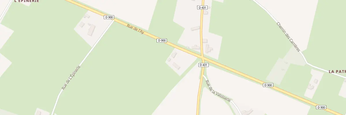 Plan du 1 Rue de l’Ay à Millières