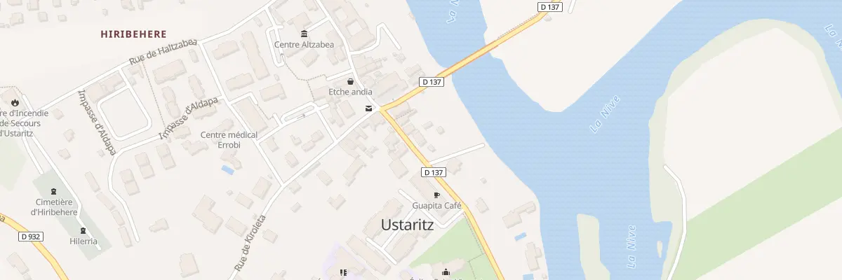 Plan du 340 Rue Hiribehere à Ustaritz