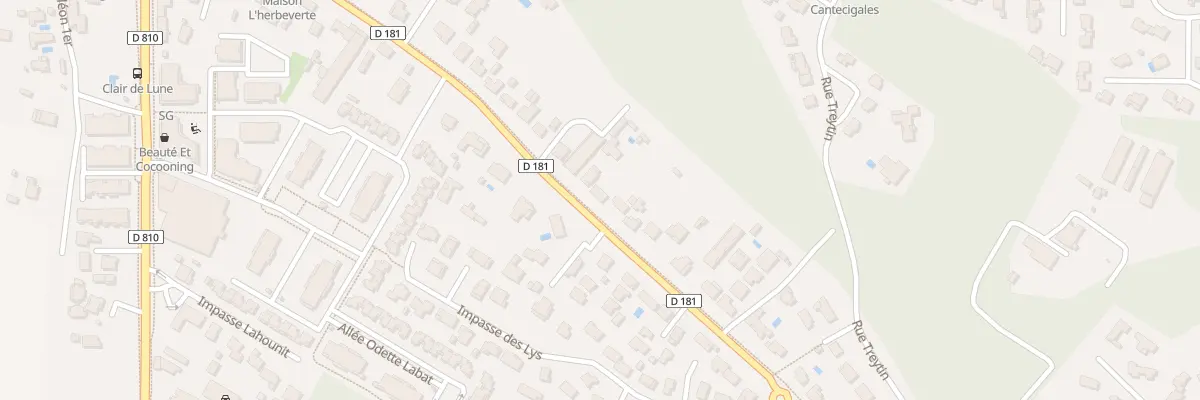 Plan du 46 Av Salvador Allende à Tarnos