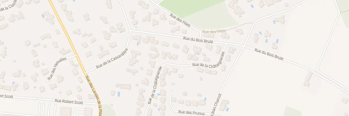 Plan du 10 Rue de la Châtaigneraie à Basse-Goulaine