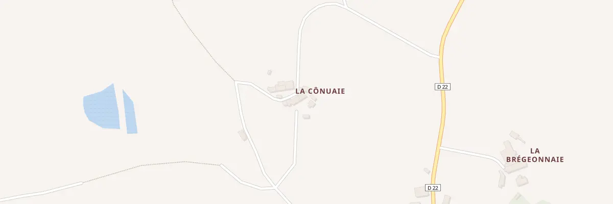 Plan du 4 La Cônuaie à Chauvigné