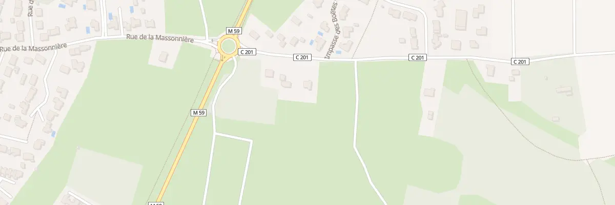 Plan du 9039 Rue de la Massonnière à Vertou