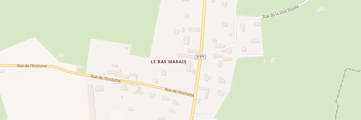 Plan du 68 Rue de la Voie Royale à Orval sur Sienne