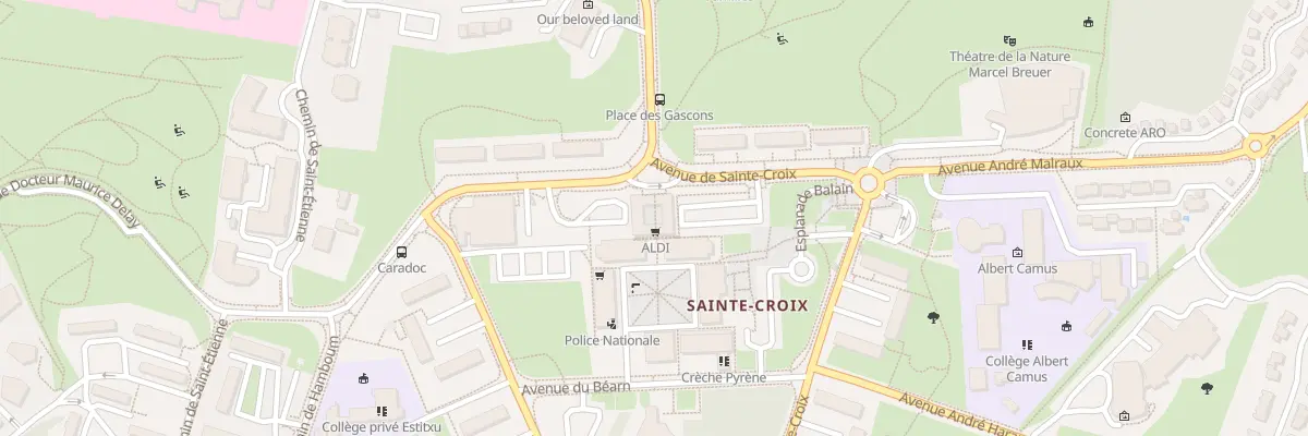 Plan du 18 Pl des Gascons à Bayonne