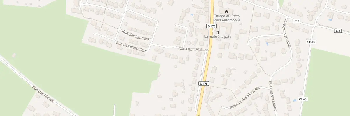 Plan du 3 Rue Léon Maistre à Petit-Mars