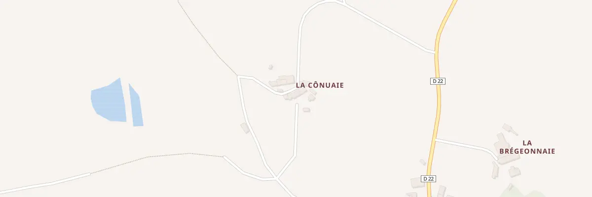 Plan du 5143 La Cônuaie à Chauvigné