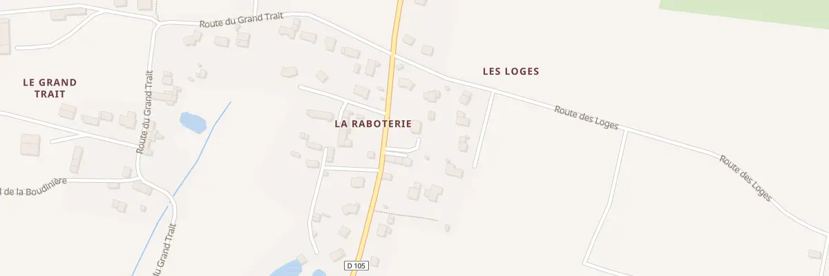 Plan du 14 La Raboterie à Saint-Jean-des-Champs