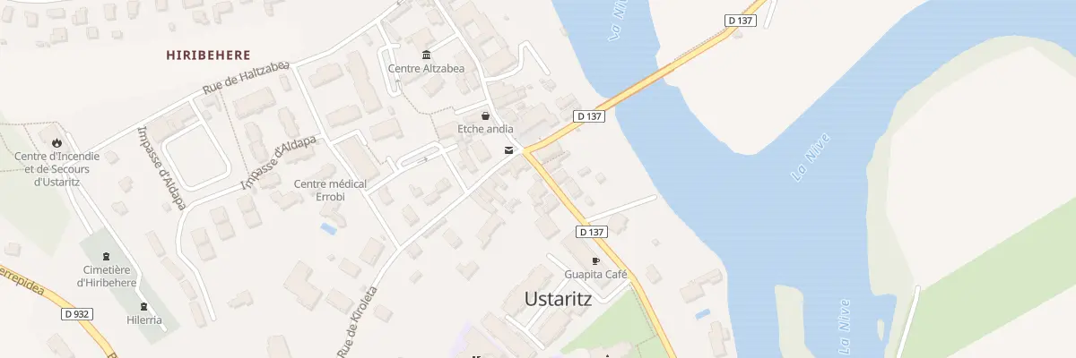 Plan du 367 Rue Hiribehere à Ustaritz