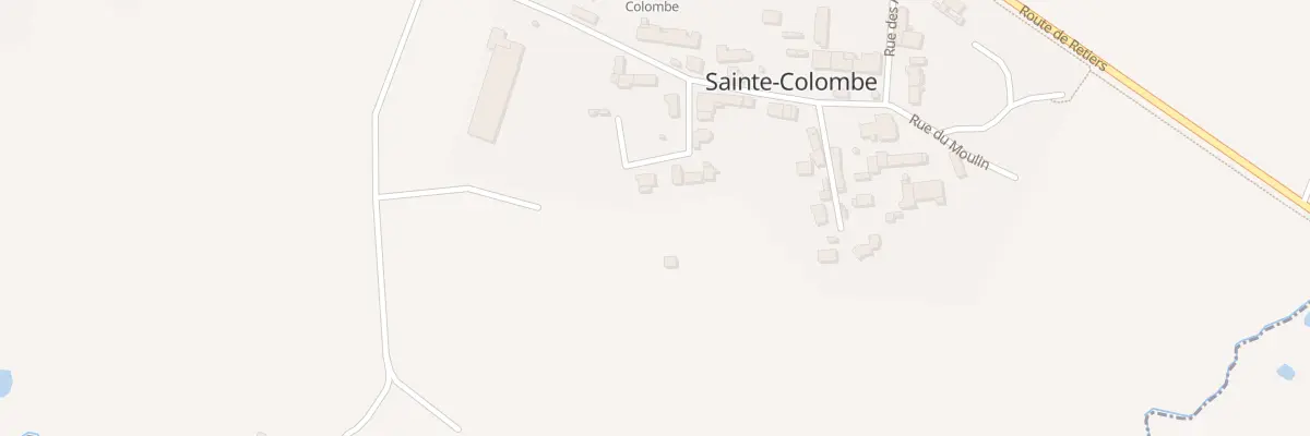 Plan du 4 Impasse du Presbytere à Sainte-Colombe