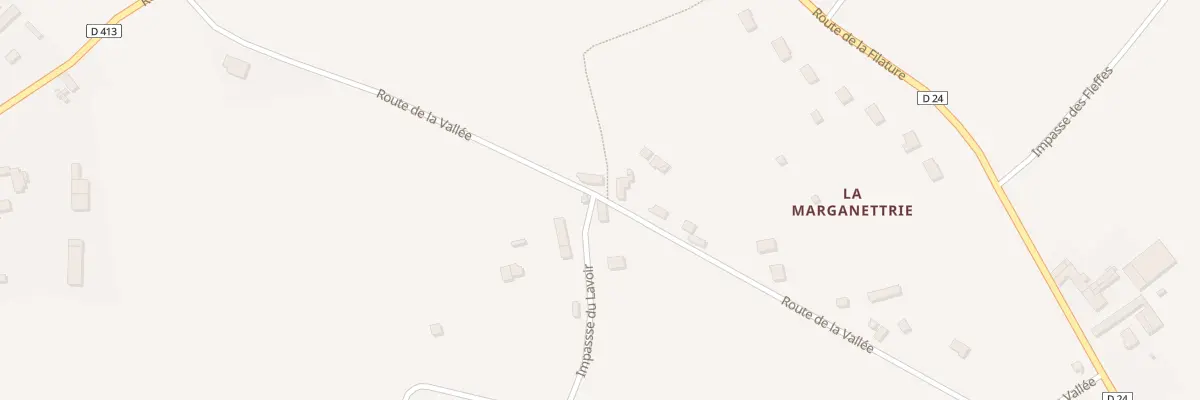 Plan du 30 Rte de la Vallée à Gonneville-Le Theil